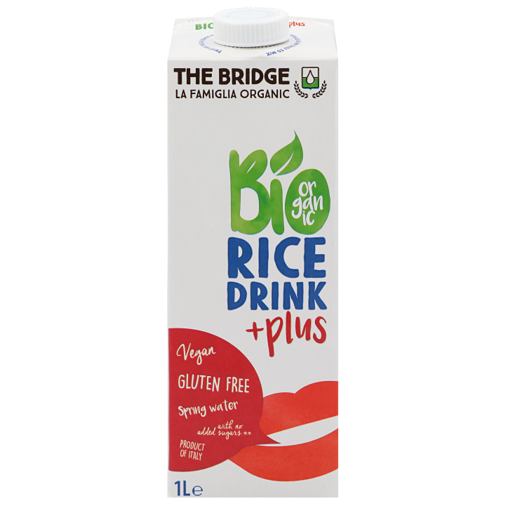 The Bridge Rijstdrink Plus Bio - 1L image 1