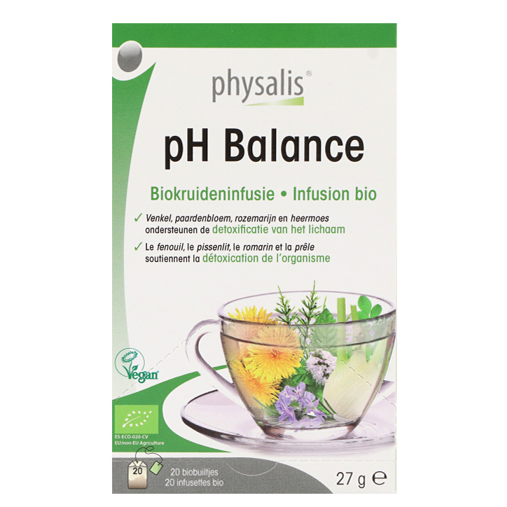 Physalis pH Balance Kruideninfusie Bio - 20 theezakjes-1