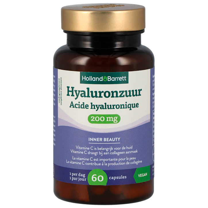 Holland & Barrett Acide Hyaluronique 200mg - 60 capsules-1