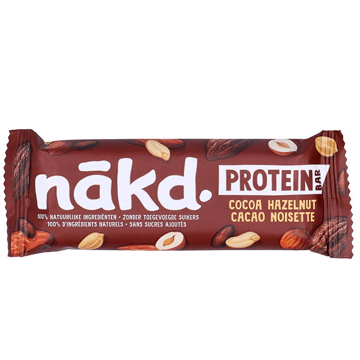 Nākd. Protein Bar Cacao Hazelnoot - 45g image 1