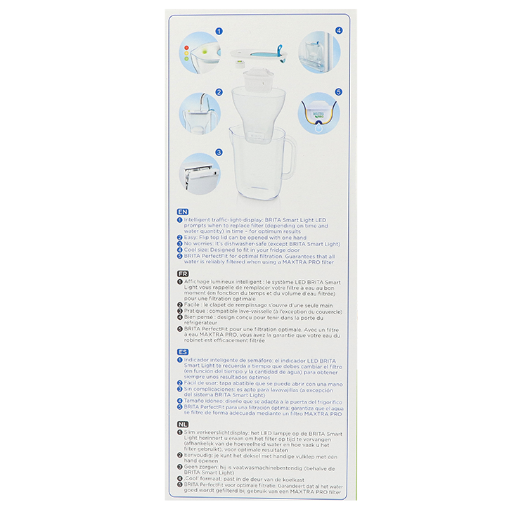 BRITA Waterfilterkan Style Cool Blue - 2,4l image 4