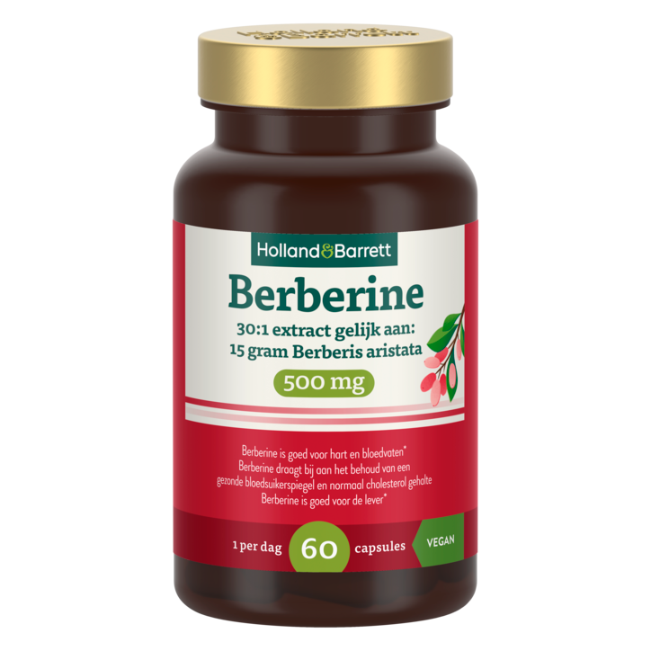 Berberine 500mg, 301 extract kopen bij Holland & Barrett