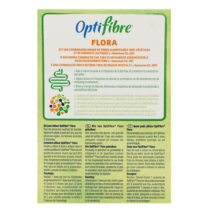 OptiFibre Flora - 10 x 5 gram