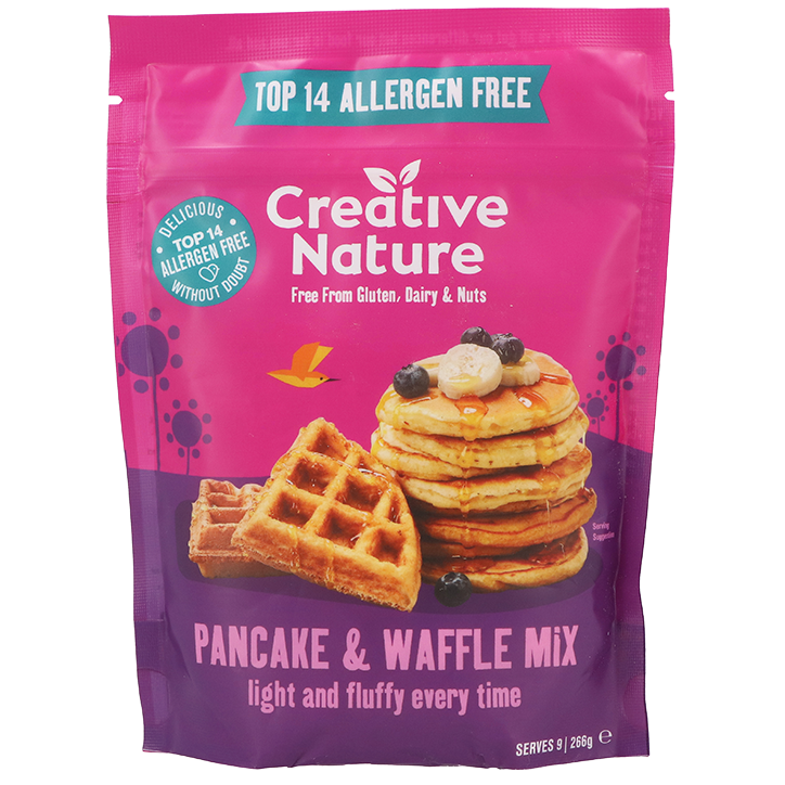 Creative Nature Pannenkoek & Wafel Mix - 266g image 1