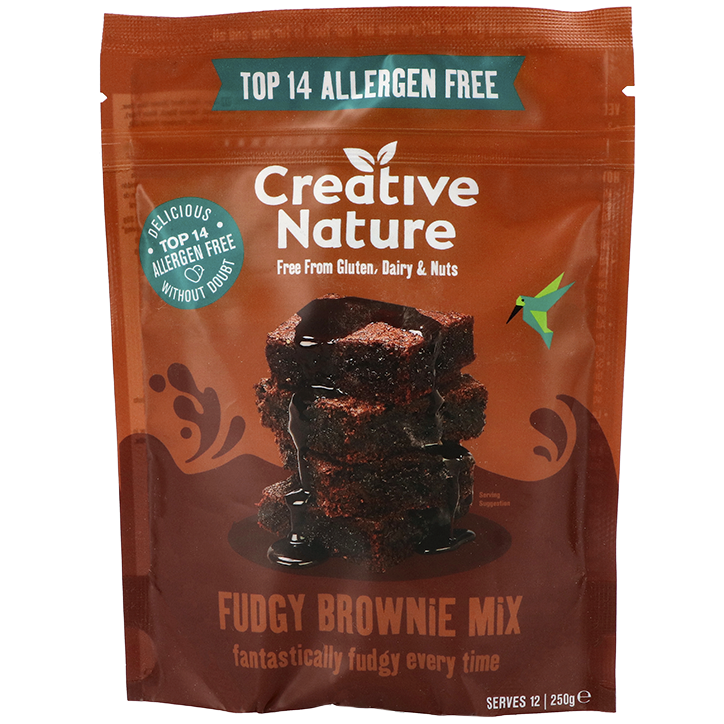 Creative Nature Mélange pour Brownies Chia & Cacao - 250g-1