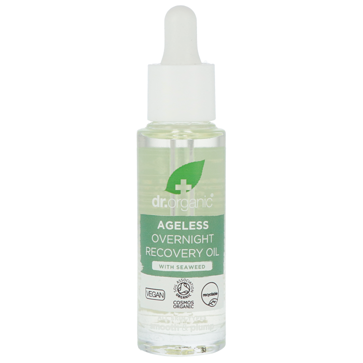 Dr. Organic Seaweed Ageless Overnight Recovery Oil - 30ml image 2