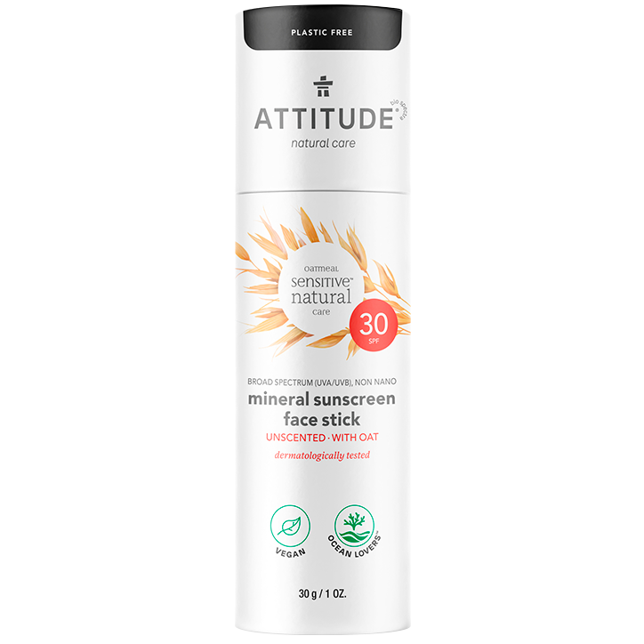 Attitude Mineral Sunscreen Face Stick SPF30 - 30g-1