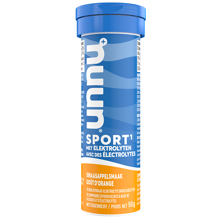 Nuun Sport Électrolytes Orange - 10 comprimés effervescents