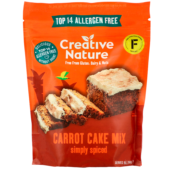 Creative Nature Carrot Cake Loaf Mix - 268g-1