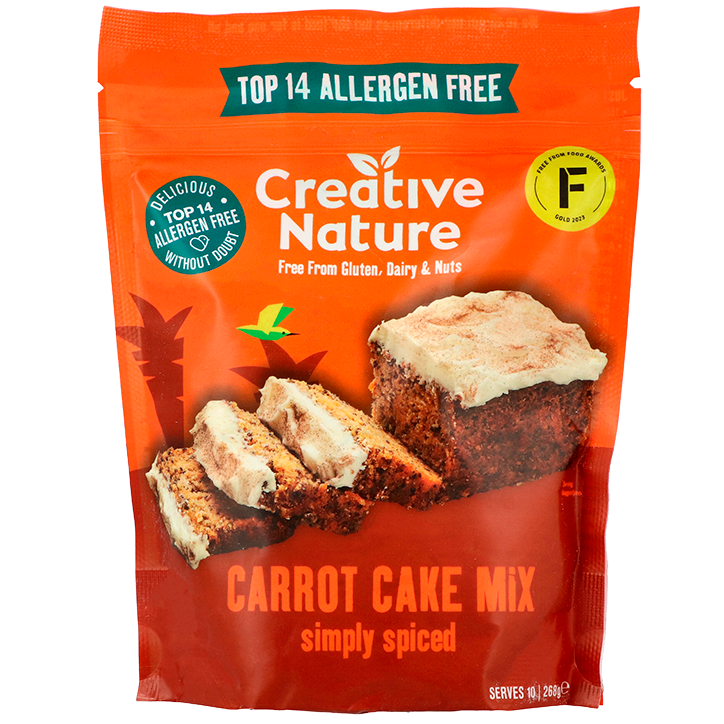 Creative Nature Mélange Carrot Cake - 268g image 1