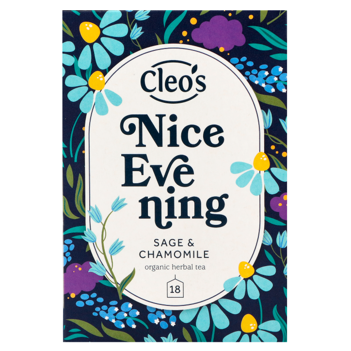 Cleo’s Nice Evening Bio - 18 theezakjes image 1