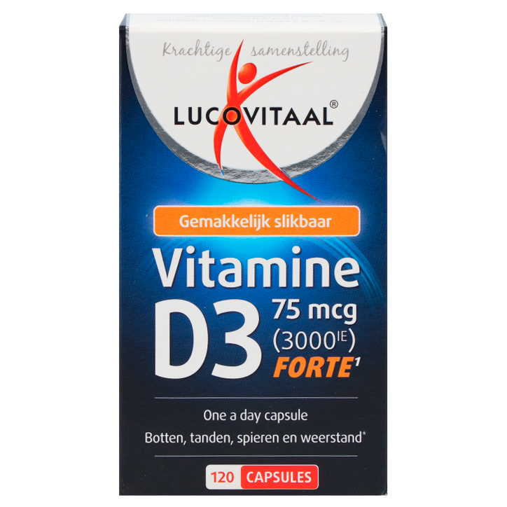 Lucovitaal Vitamine D3 75mcg - 120 capsules-1