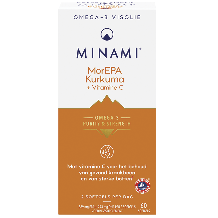 MINAMI Omega-3 MorEPA Kurkuma + Vitamine C - 60 softgels-1