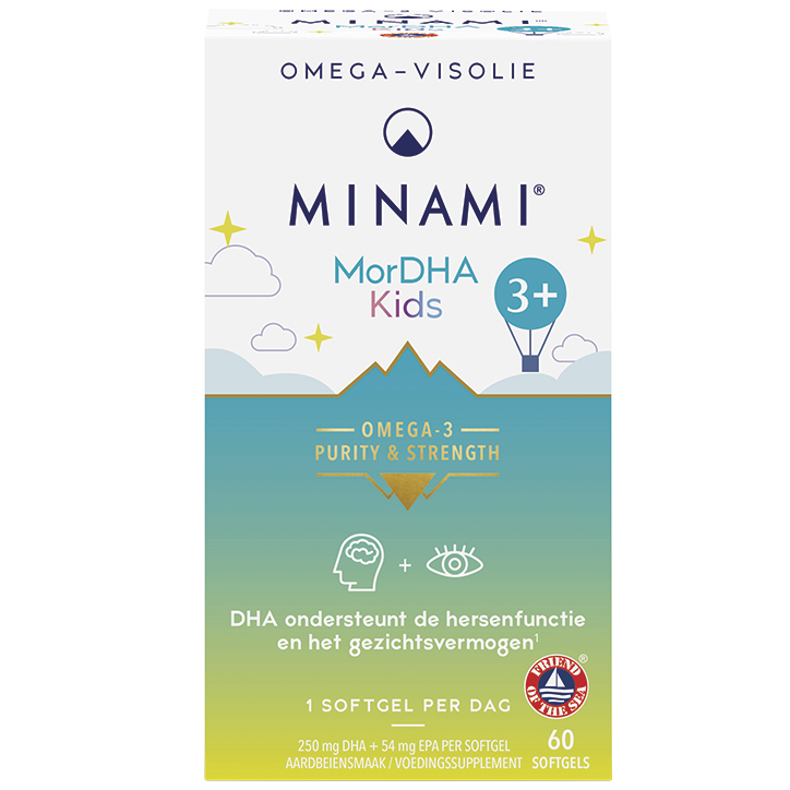 MINAMI Omega-3 MorDHA Kids - 60 softgels-1