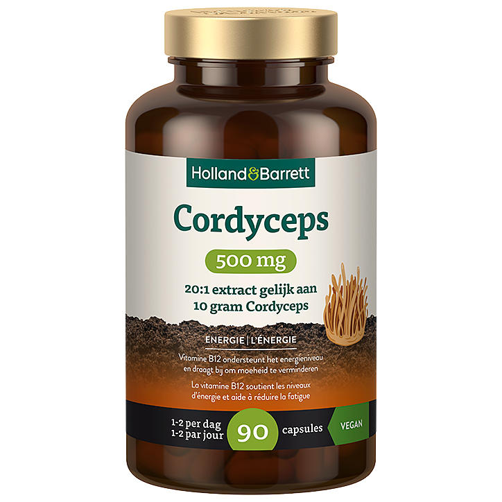 Holland & Barrett Cordyceps 500mg - 90 capsules