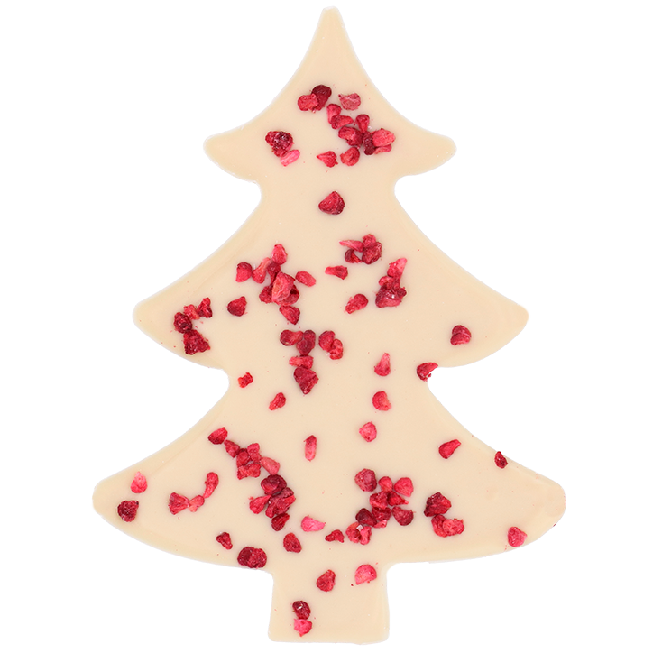 Holland & Barrett Vegan Chocolade Kerstboom Framboos Bio - 85g image 2