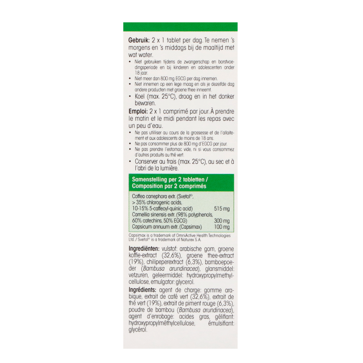 Physalis Fat Burner - 30 tabletten image 3