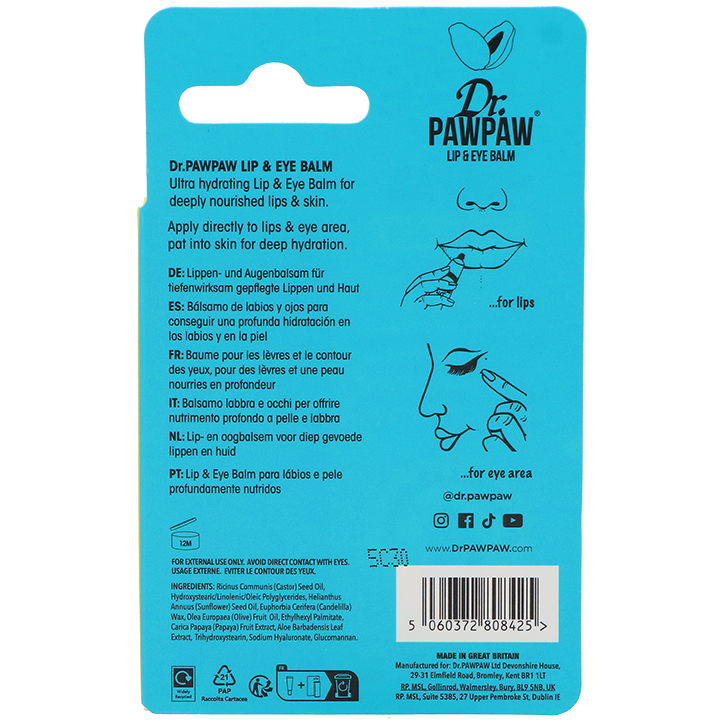 Dr. PawPaw Lip & Eye Balm - 8ml image 3