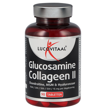 Lucovitaal 1+1 Glucosamine Collageen Type II - 90 tabletten - 90 stuks
