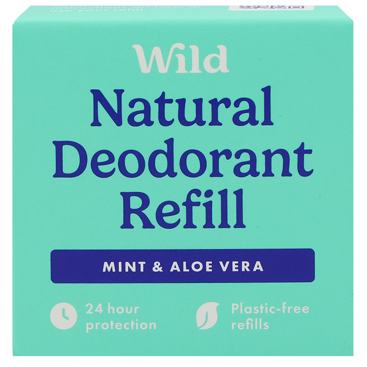 Wild Deodorant Mint & Aloe Navulling - 40g image 1