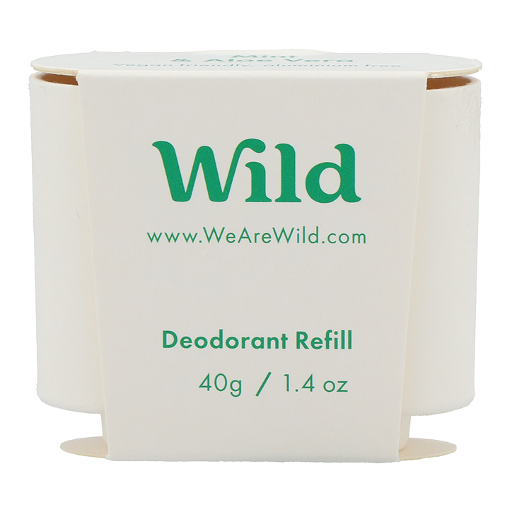 Wild Deodorant Mint & Aloe Navulling - 40g image 2