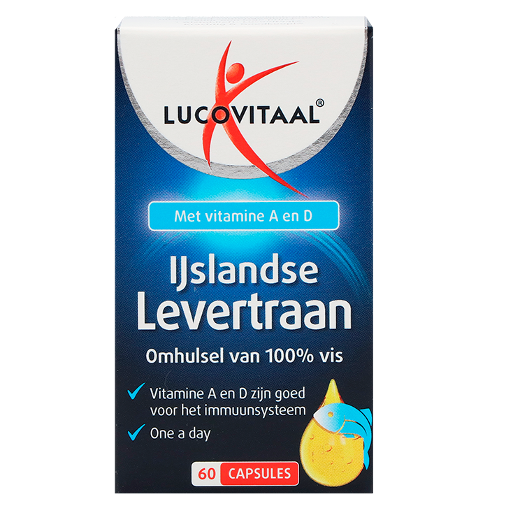 Lucovitaal Ijslandse Levertraan - 60 capsules-1