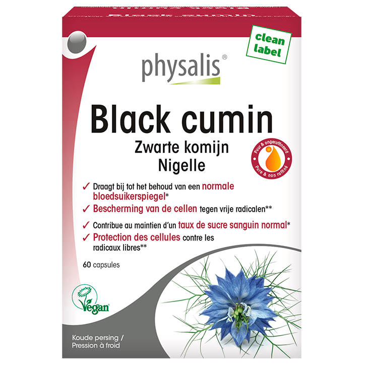 Physalis Black Cumin Zwarte Komijn - 60 capsules-1
