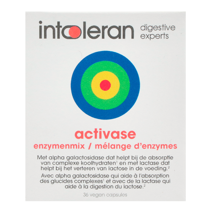 Intoleran Activase Mélange d'Enzymes - 36 capsules-1