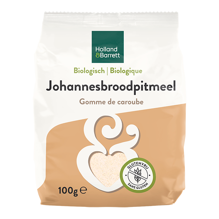 Holland & Barrett Johannesbroodpitmeel Bio - 100g-1