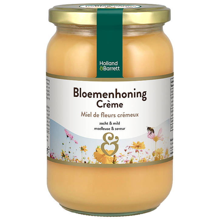 Holland & Barrett Bloemenhoning Crème - 900g image 1