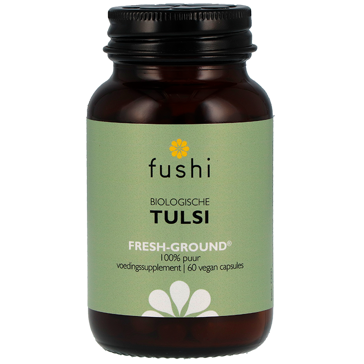 Fushi Organic Tulsi (Holy Basil) - 60 capsules-1