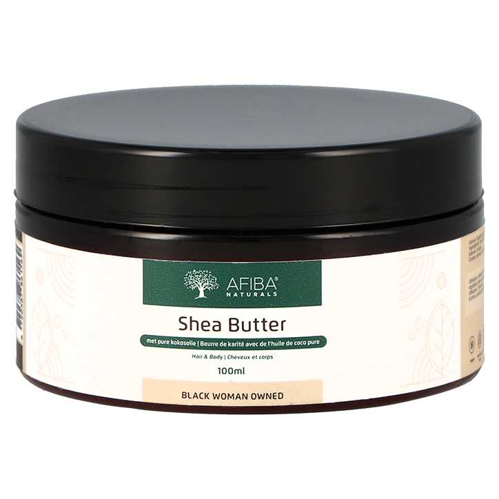 Afiba Naturals Shea Butter Kokosolie - 100ml image 1