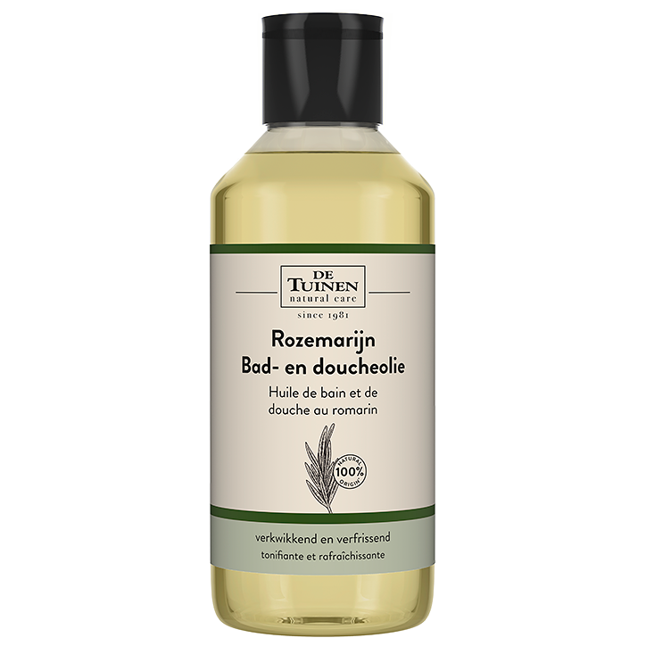 De Tuinen Huile de Bain et Douche Romarin - 150ml image 1