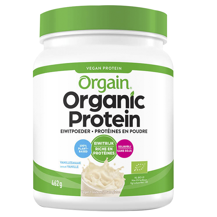 Orgain Protéines en Poudre Vanille Vegan - 462g-1
