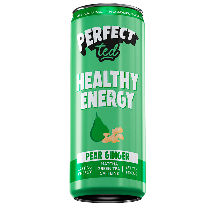 PerfectTed Matcha Green Tea Energy Pear Ginger - 250ml-1