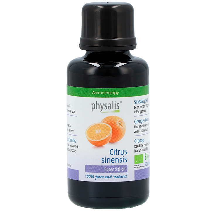 Physalis Essentiële Olie Sinaasappel Bio - 30ml image 2