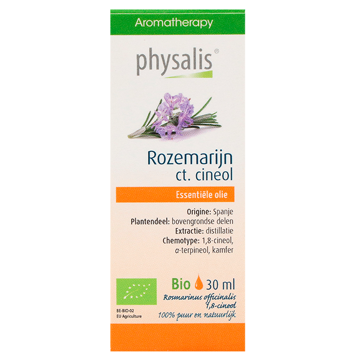 Physalis Essentiële Olie Rozemarijn ct. Cineol Bio - 30ml-1