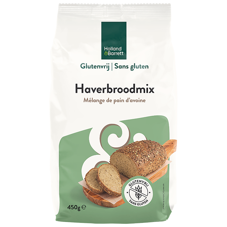 Holland & Barrett Glutenvrij Haverbroodmix - 450g image 1