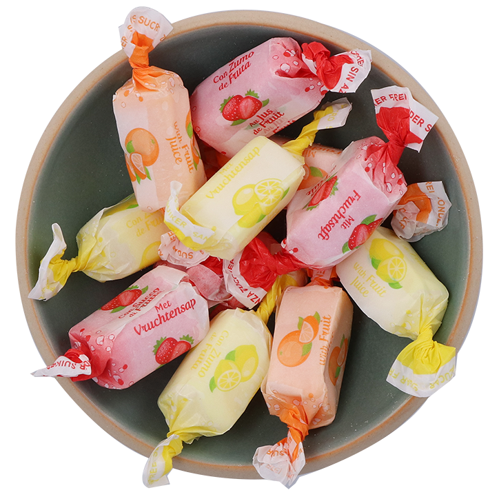 Delicious Caramels aux Fruits sans Sucre - 100g image 3