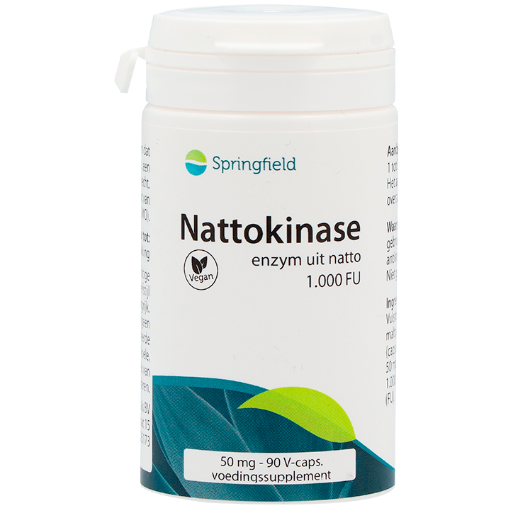 Springfield Nattokinase 50mg – 90 capsules image 1