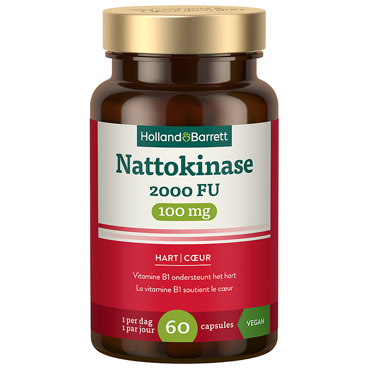 Holland & Barrett Nattokinase 2000FU 100mg - 60 capsules image 1