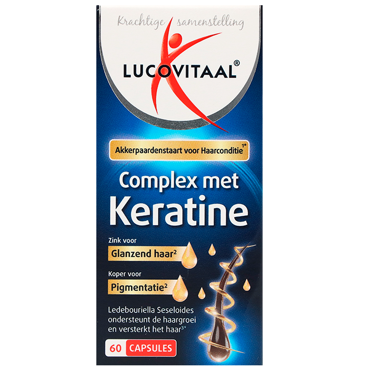 Lucovitaal Complex met Keratine - 60 capsules image 1