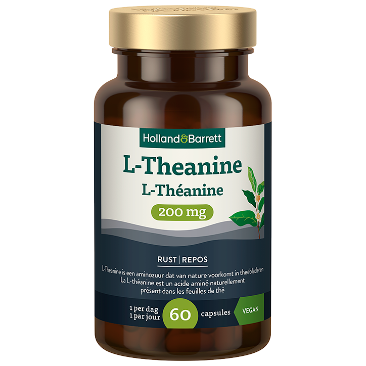 Holland & Barrett L-Theanine 200mg - 60 capsules image 1