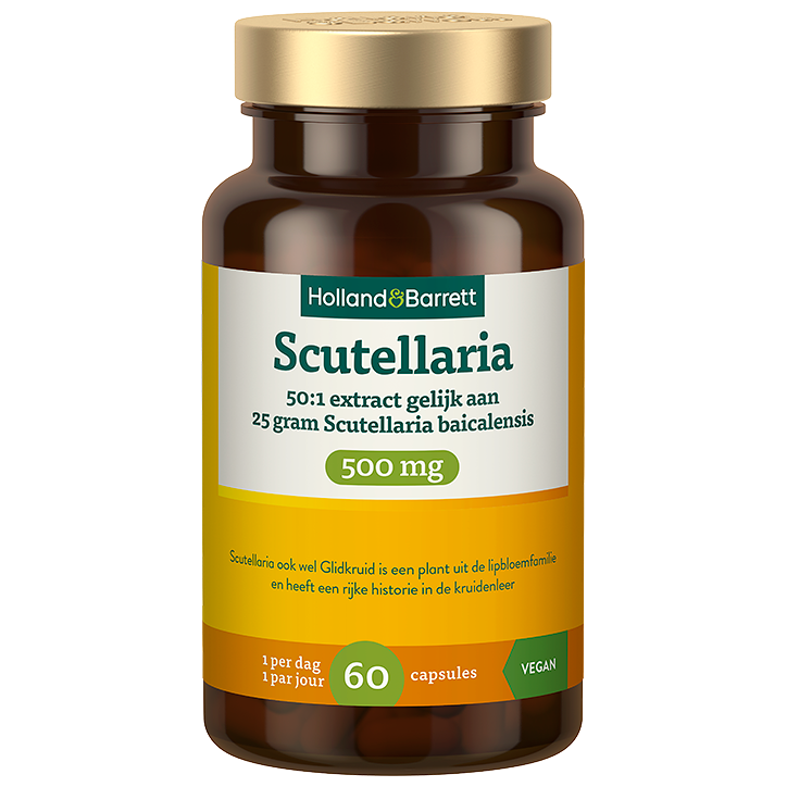 Holland & Barrett Scutellaria 500mg - 60 capsules image 1