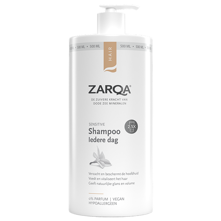 ZARQA Shampooing Quotidien Sensitive - 500ml image 1