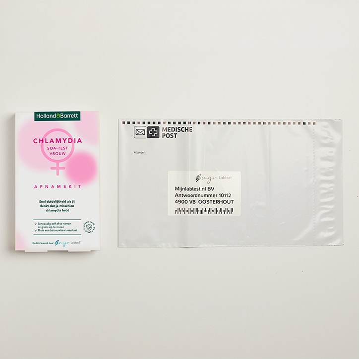 Holland & Barrett Chlamydia Soa-Test Vrouw Swabtest Afnamekit - 1 stuk image 2