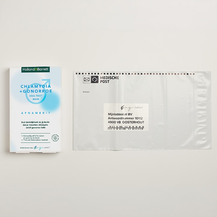 Holland & Barrett Chlamydia + Gonorroe Soa-Test Man Urinetest Afnamekit - 1 stuk image 2