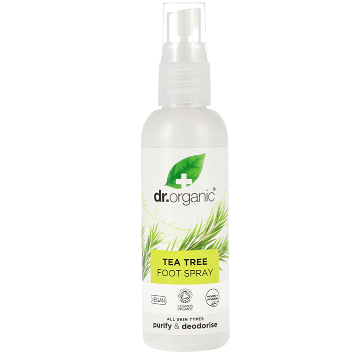 Dr. Organic Spray pour les Pieds Arbre à Thé - 100ml image 1