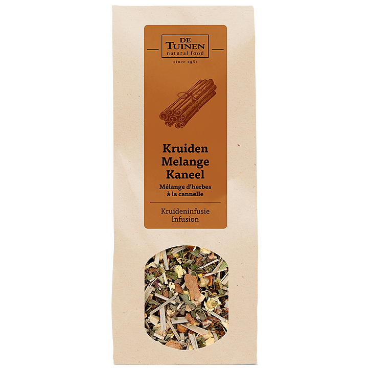 De Tuinen Infusion • Mélange Tisane à la Cannelle - 75g image 1