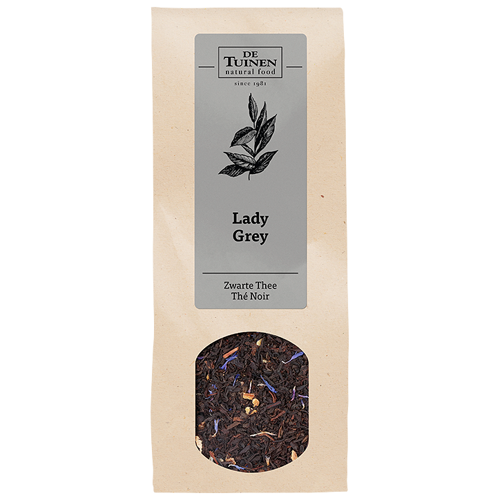 De Tuinen Zwarte Thee Lady Grey - 100g image 1